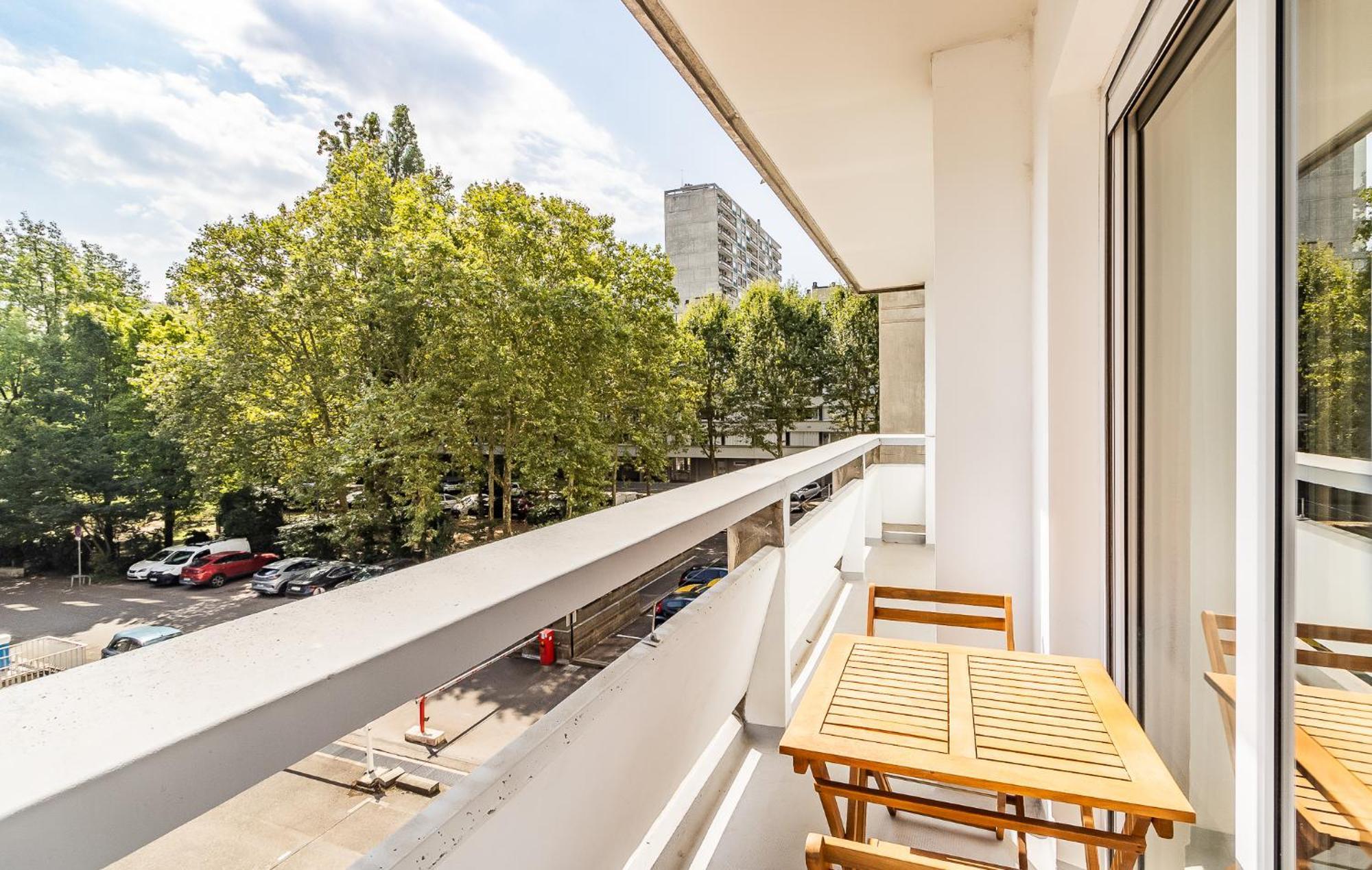 T2 Tete D'Or Confort + Parking Gratuit Villeurbanne Eksteriør billede